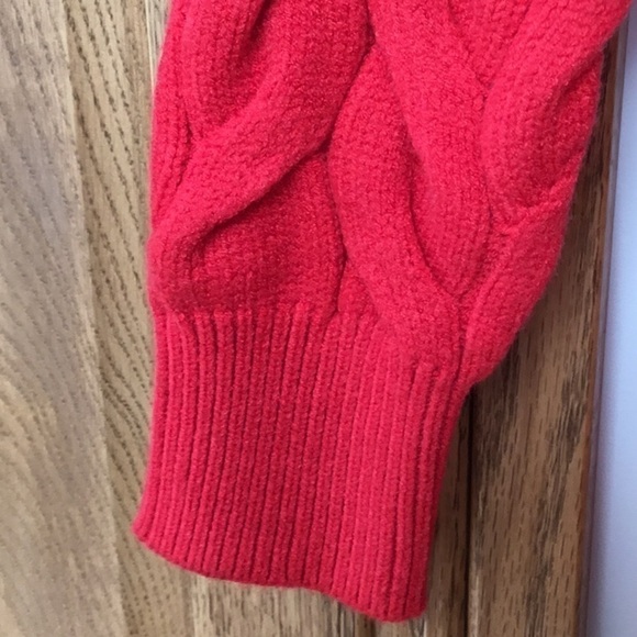 Philosophy cable knit sweater. Women’s size XS/TP. Red apple. NWT - Picture 5 of 11
